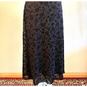 Vintage cosmic aura black mesh